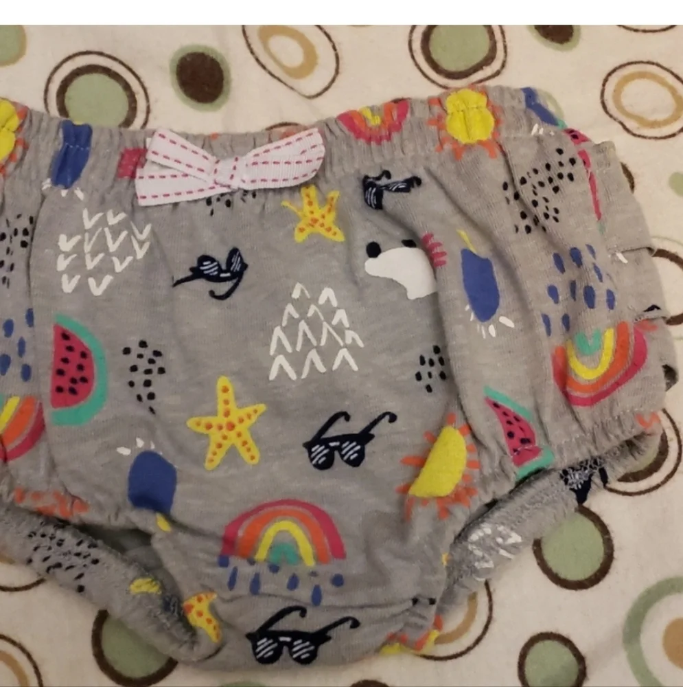(2) Baby Bloomers: Nike BLOOMERS Size 0-3M, Cat & Jack Baby Bloomers Size 0-3 M